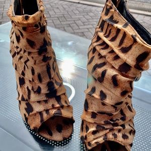 Cheetah Booties